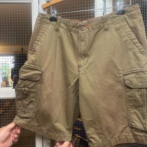 Men's Classic Brown Cargo Shorts
